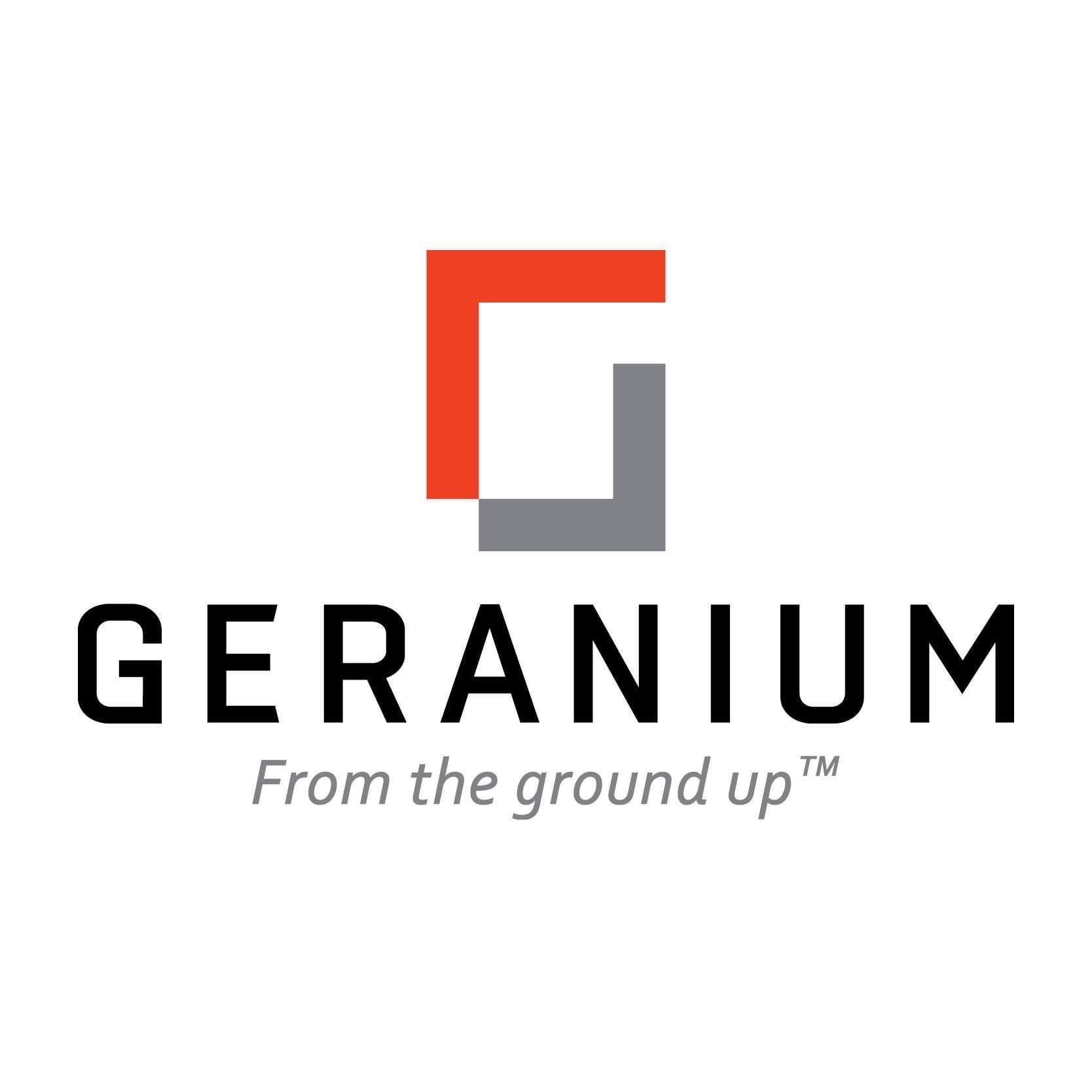 Geranium, JRB Group Logo